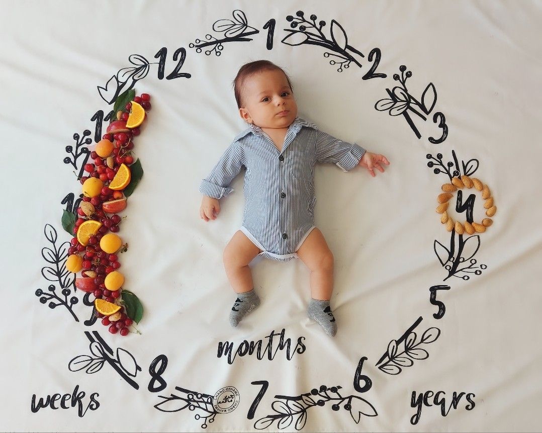 پارچه ماهگرد طرح حلقه تمشک منان صالحی☺