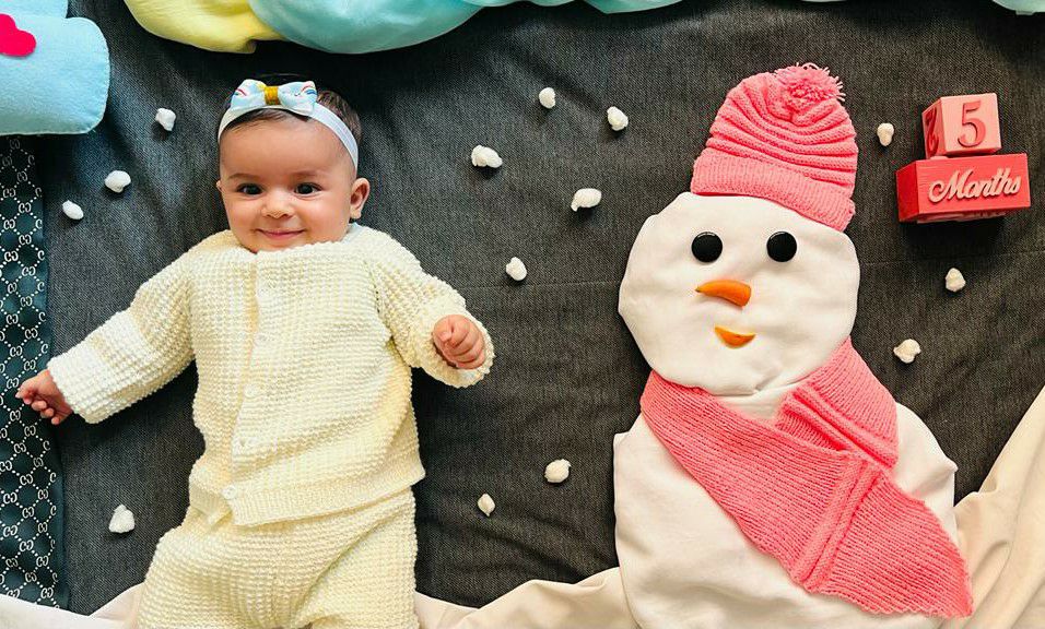 پنج ماهگی نوزاد دل‌آرا سلیمانی