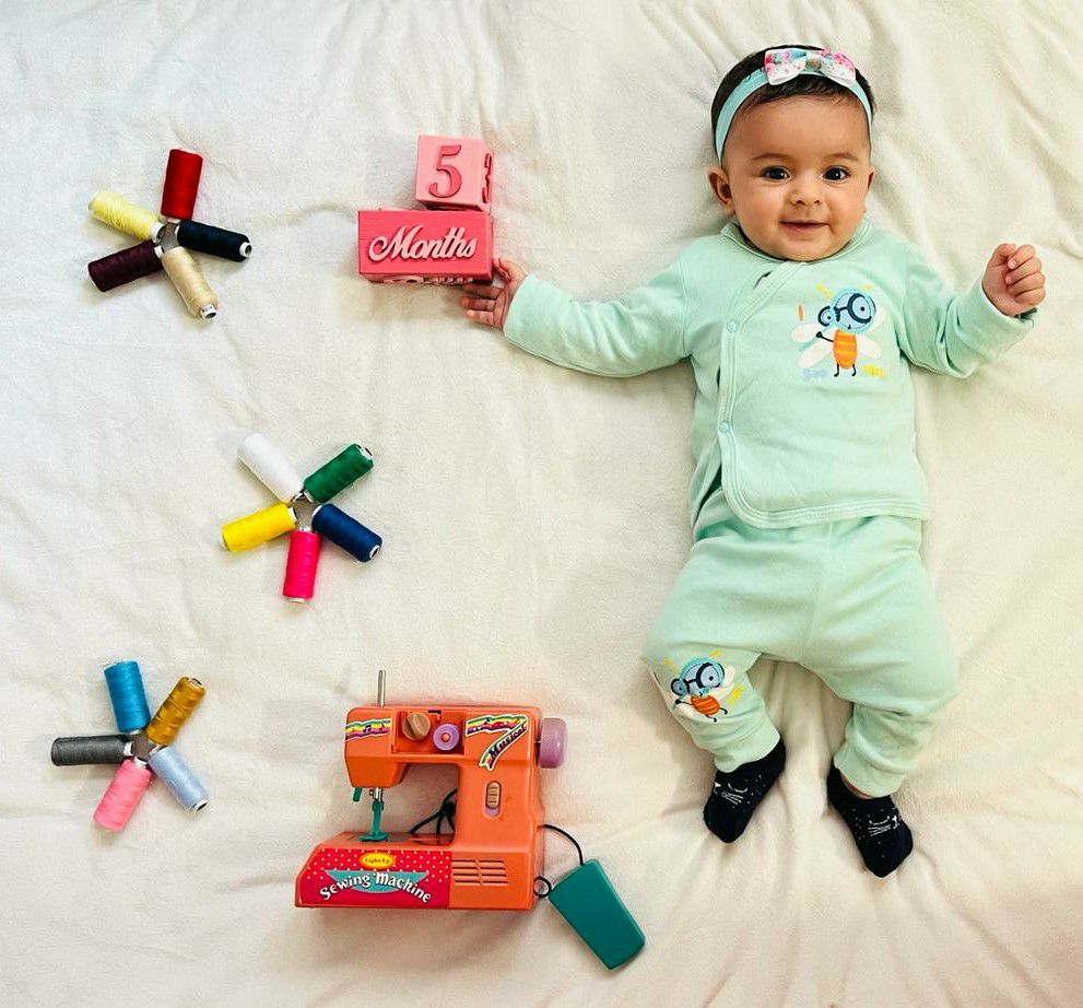 پنج ماهگی نوزاد دل‌آرا سلیمانی