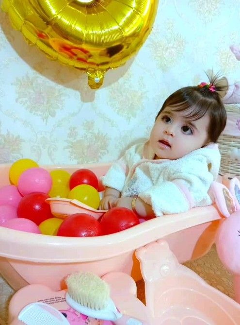 هشت ماهگی نوزاد سلنا خانوم ?