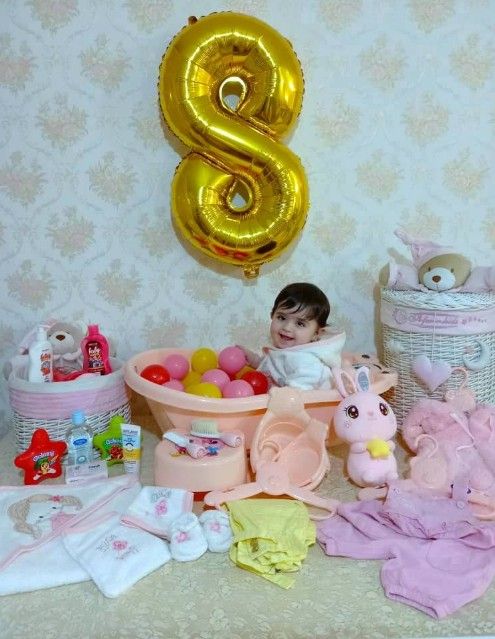 هشت ماهگی نوزاد سلنا خانوم ?