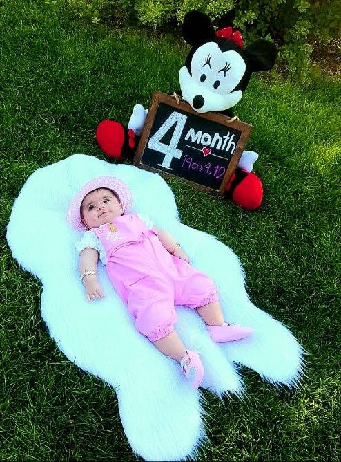 چهار ماهگی نوزاد سلنا خانوم ?