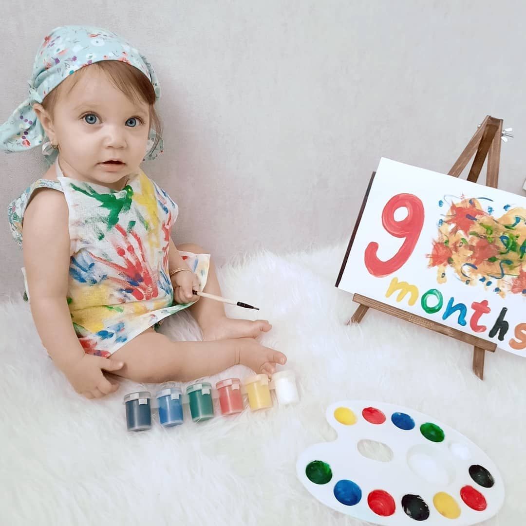 نه ماهگی نوزاد جانان یوسفی