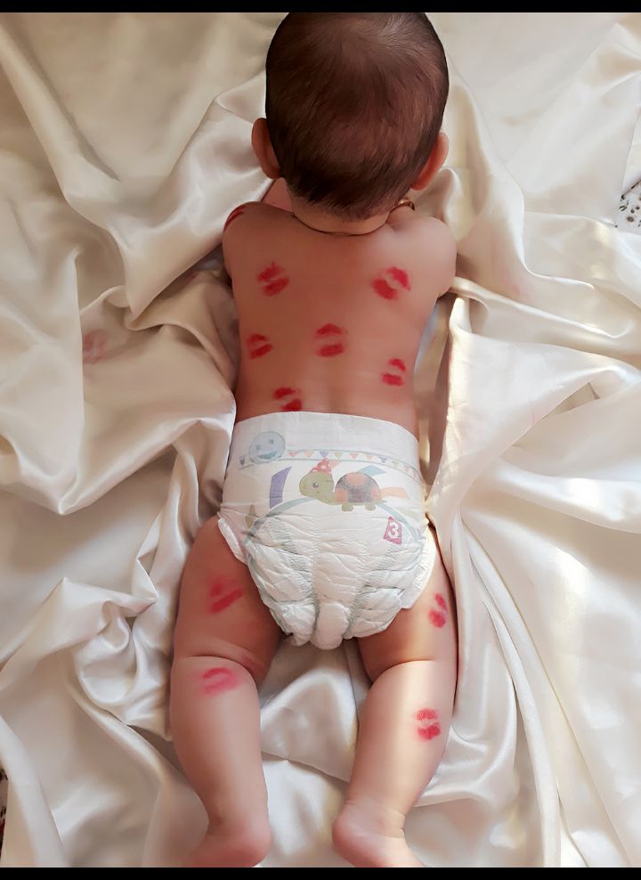 عکس نوزاد دختر پناه شاخص