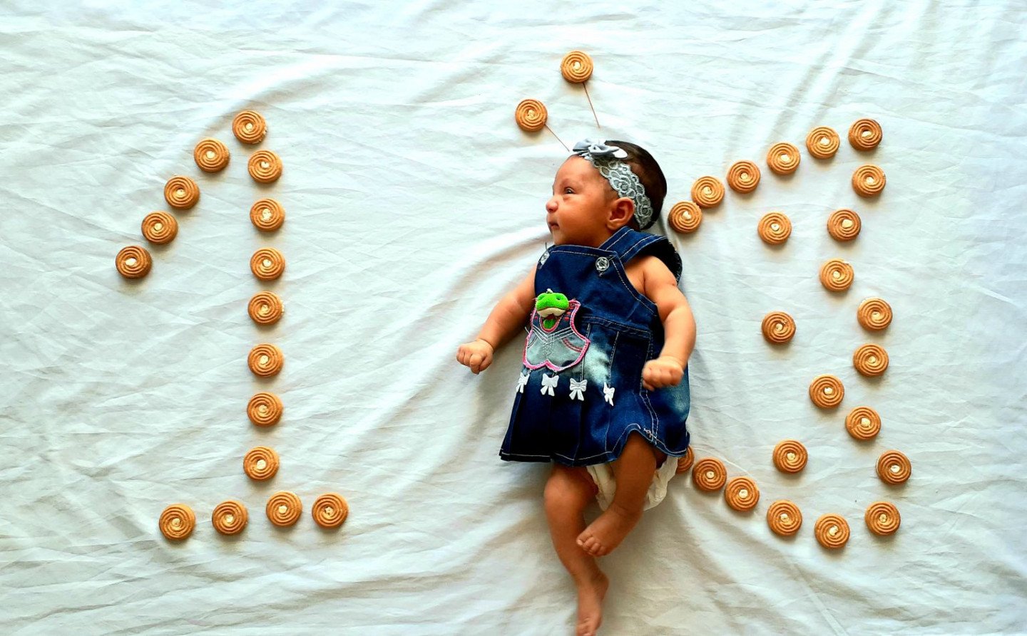 یک ماهگی نوزاد نگار هنو باصری