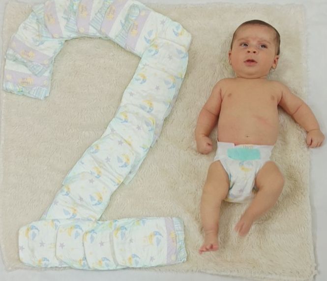 سه ماهگی نوزاد یزدان شبرنگی