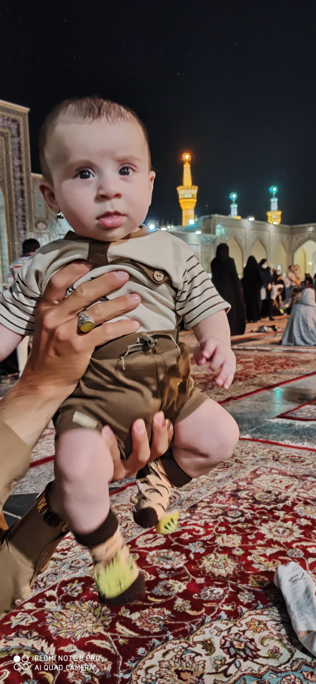 دو ماهگی نوزاد یزدان شبرنگی