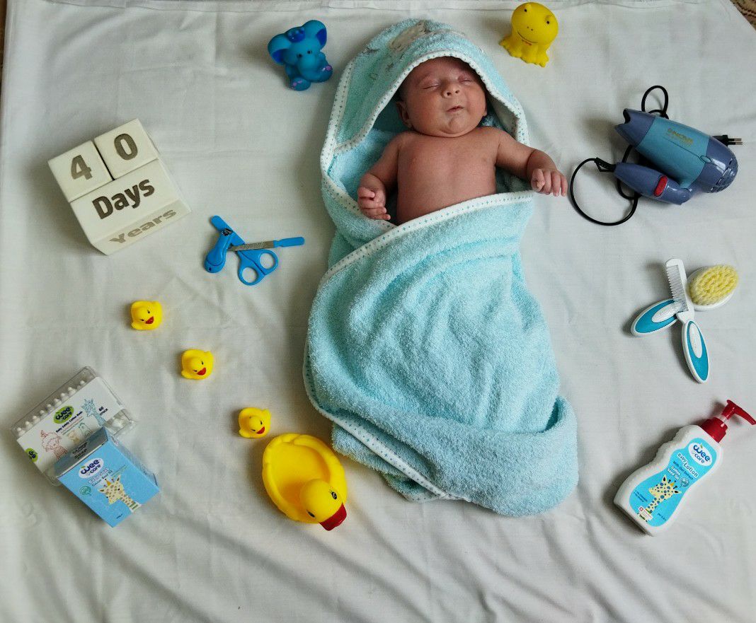 یک ماهگی نوزاد رادین حسین آبادی