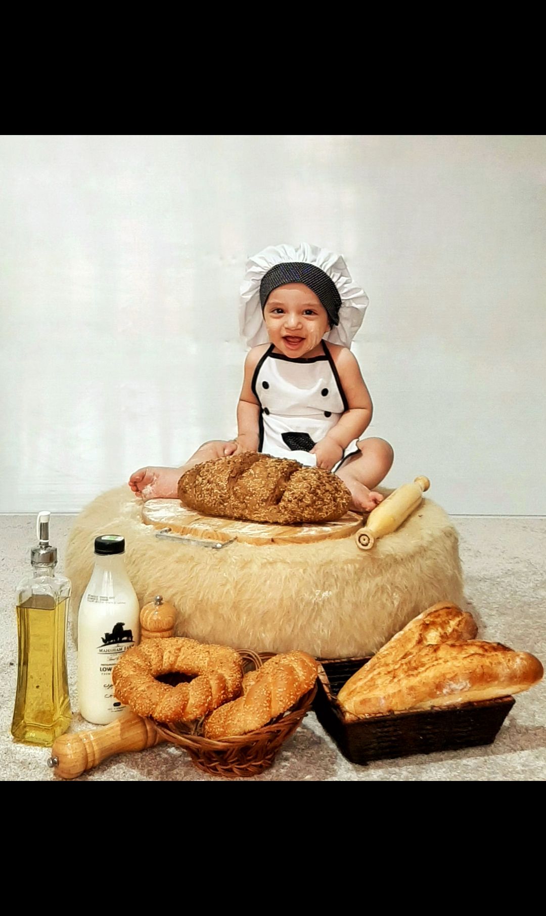 لباس آشپزی کودک کیان قدیانی