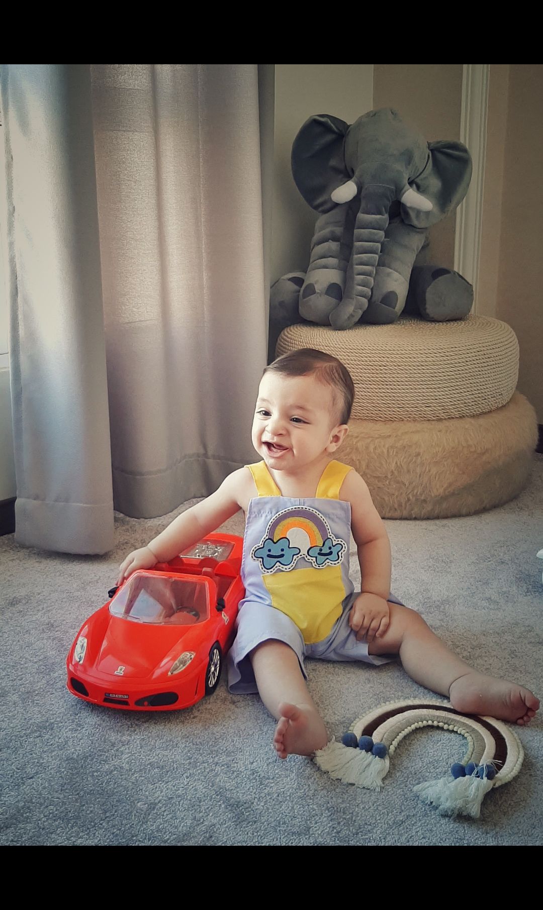 لباس پسرانه تم رنگین کمان کیان قدیانی