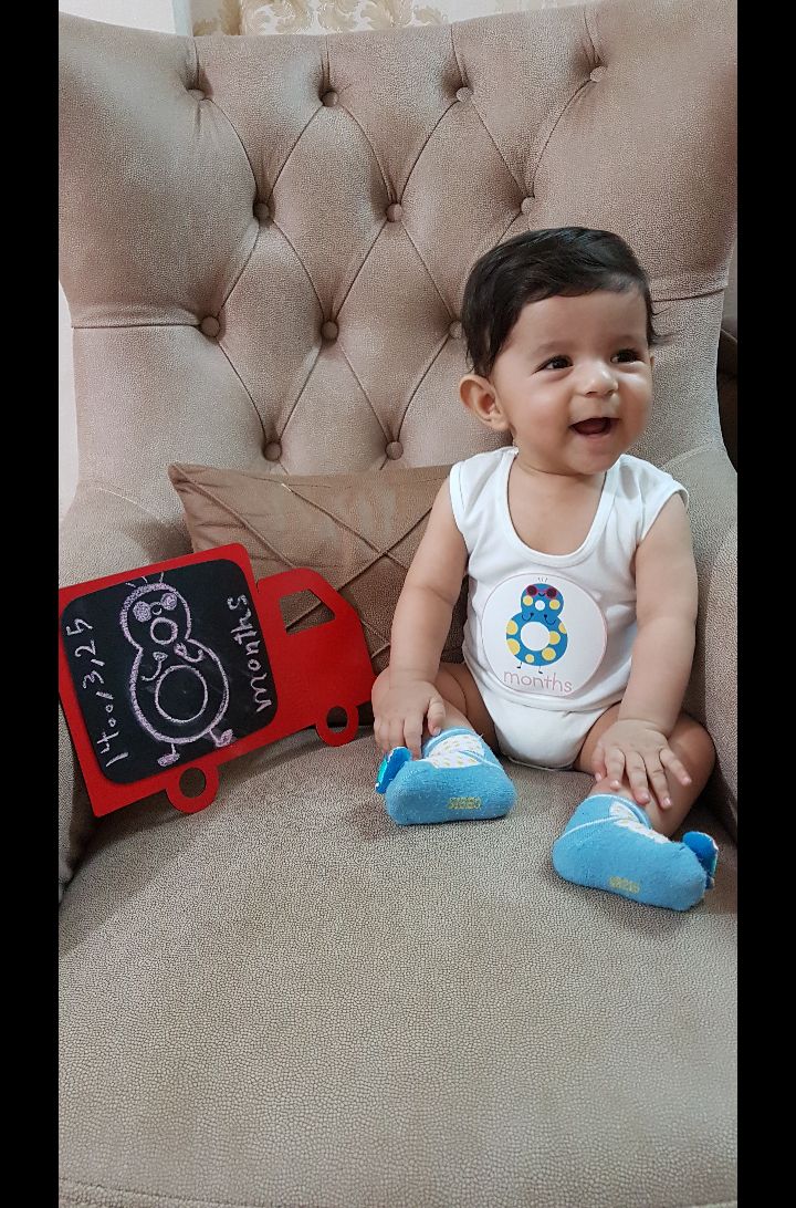 هشت ماهگی نوزاد آرسام مهدیخانی