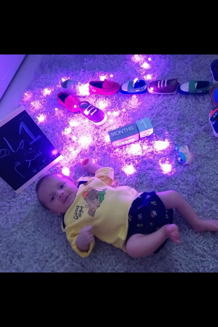 یک ماهگی نوزاد ماکان بک لی