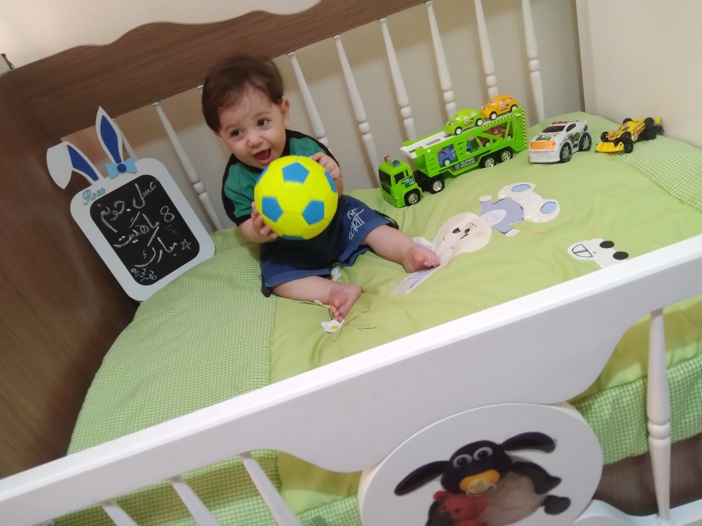 هشت ماهگی نوزاد رضا گمار