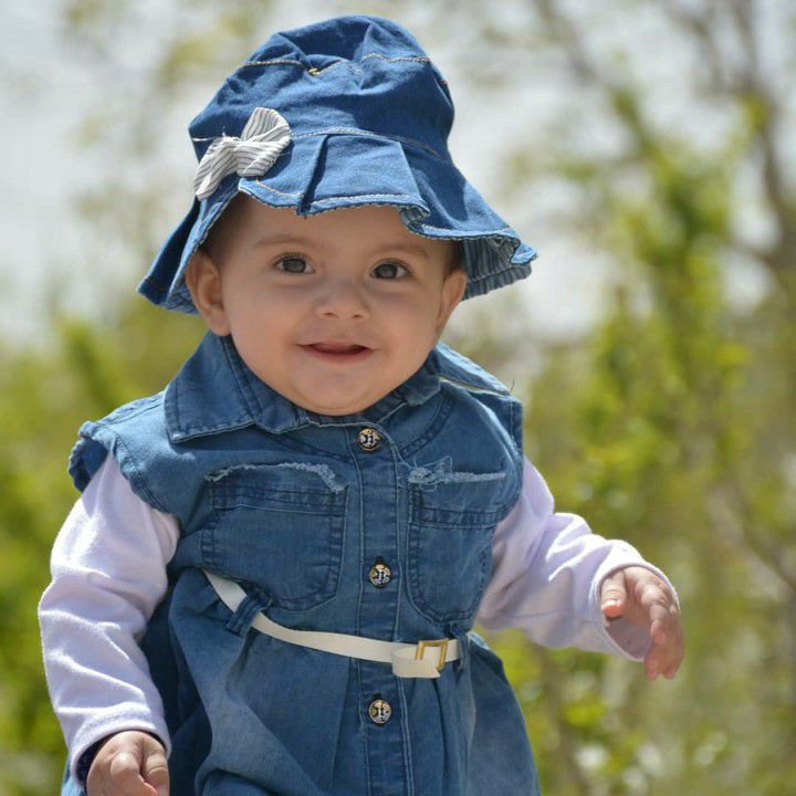 تم عکس بهاری کودک آرمیتا رشیدی