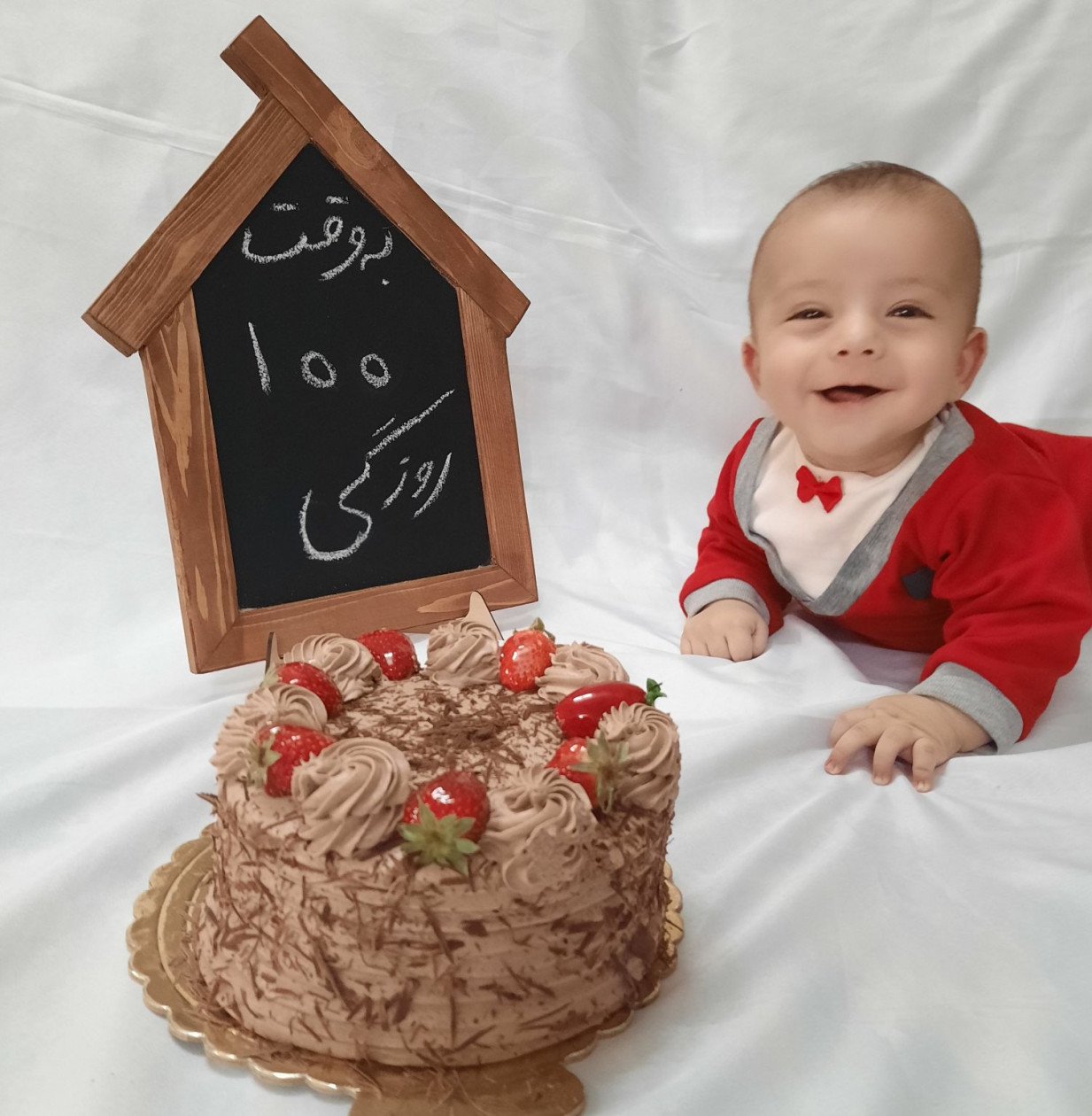 سه ماهگی نوزاد مهرزاد طالبی