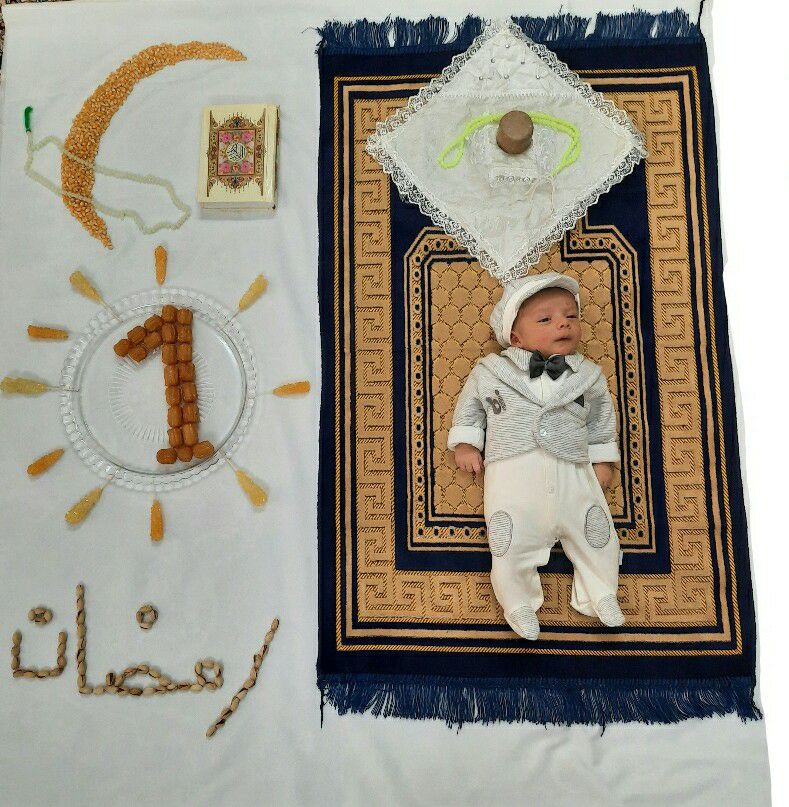 یک ماهگی من مهرزاد طالبی