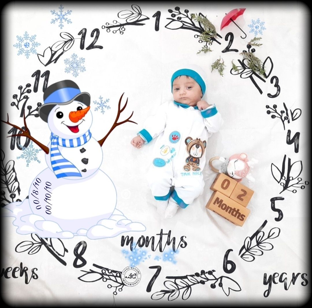 دو ماهگی نوزاد حسین حسینی