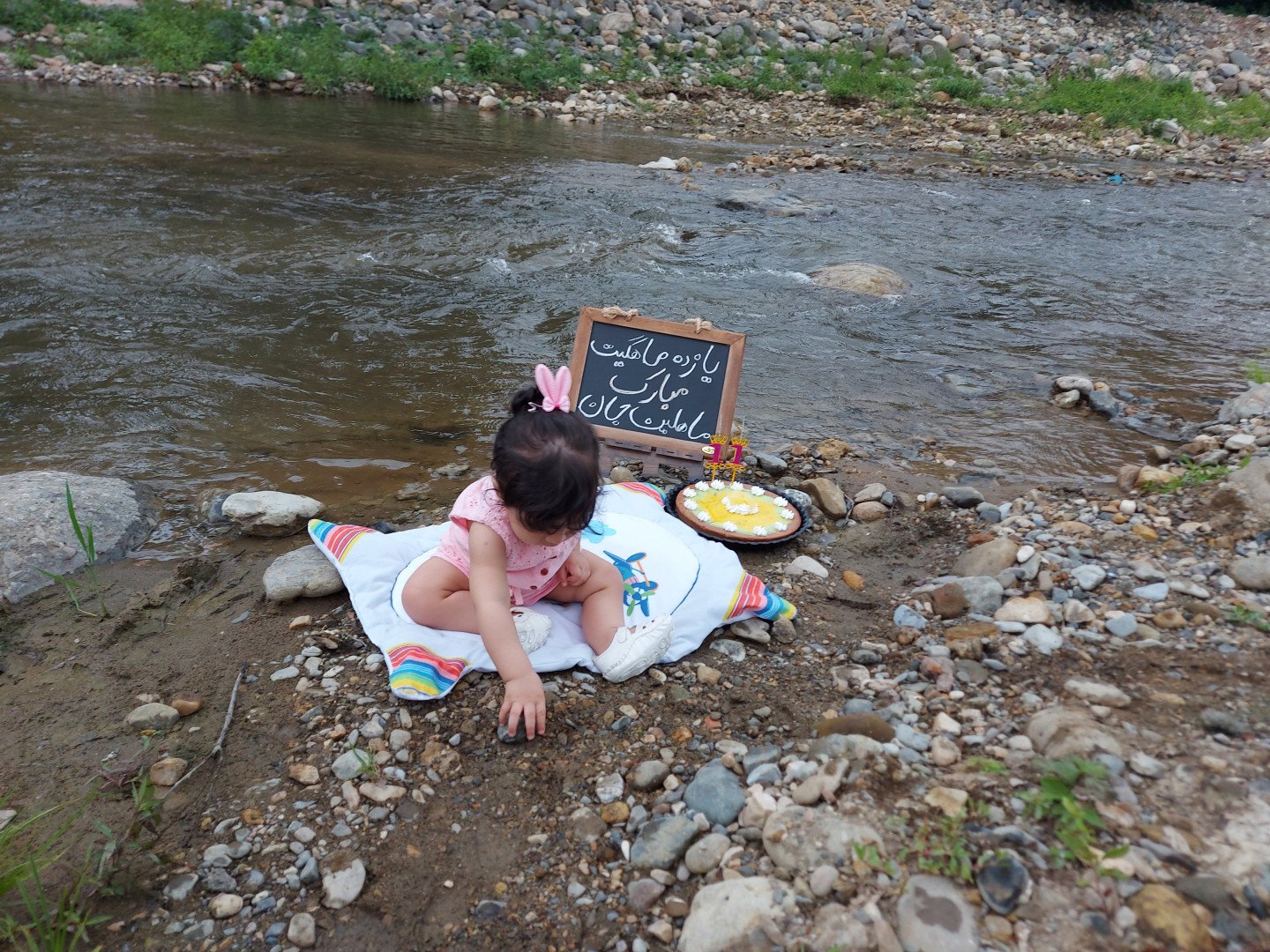 تم عکس تابستانی کودک ماهلین فیض اللهیان