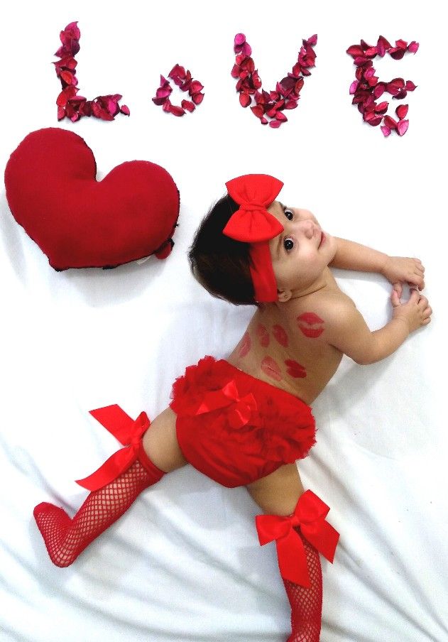 جشن ولنتاین کودک آریانا بیابانی