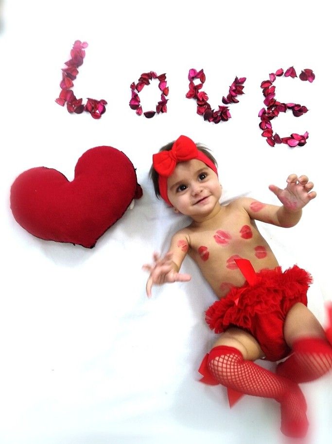 جشن ولنتاین کودک آریانا بیابانی