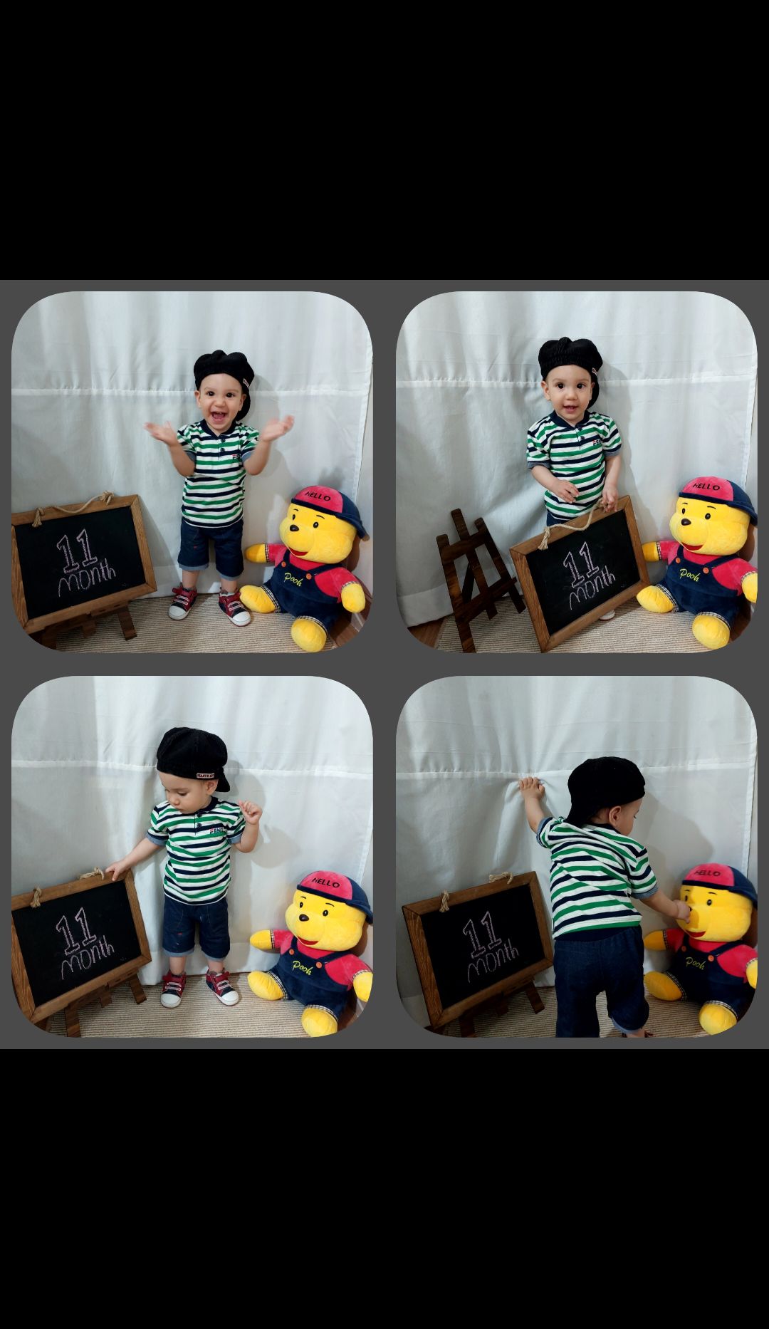 یازده ماهگی نوزاد ماهور اسکندری