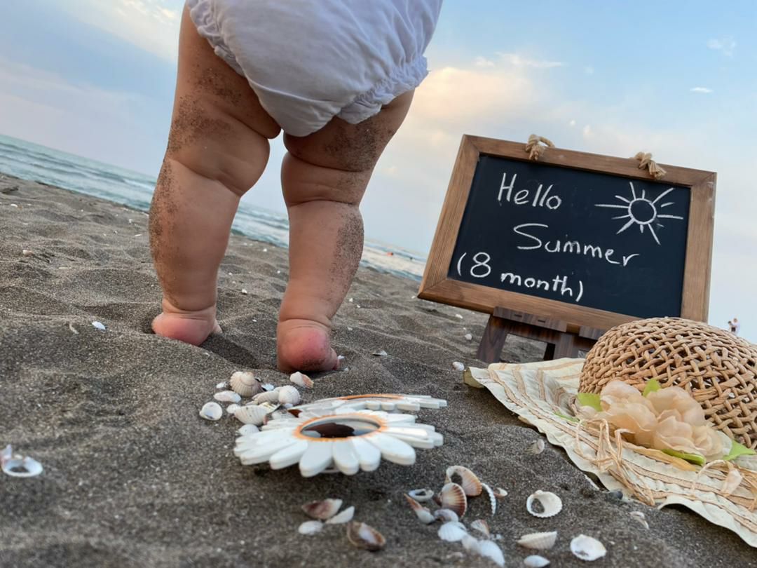 تم عکس تابستانی کودک نیلارز یگانه