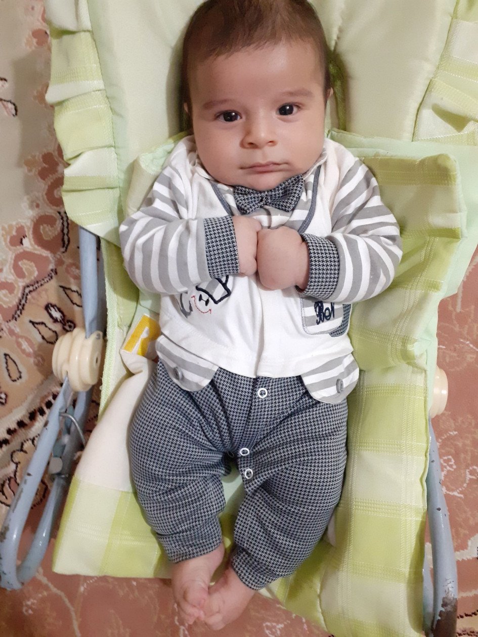 دو ماهگی نوزاد امیرحافظ یزدی