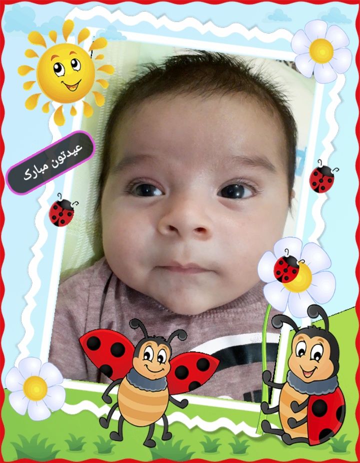 دو ماهگی نوزاد امیرحافظ یزدی