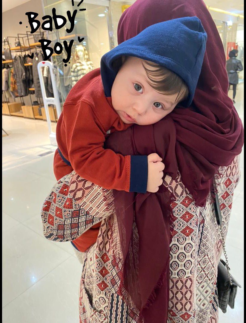 تم عکس پاییزی نوزاد هانا و هیراد فتوحی