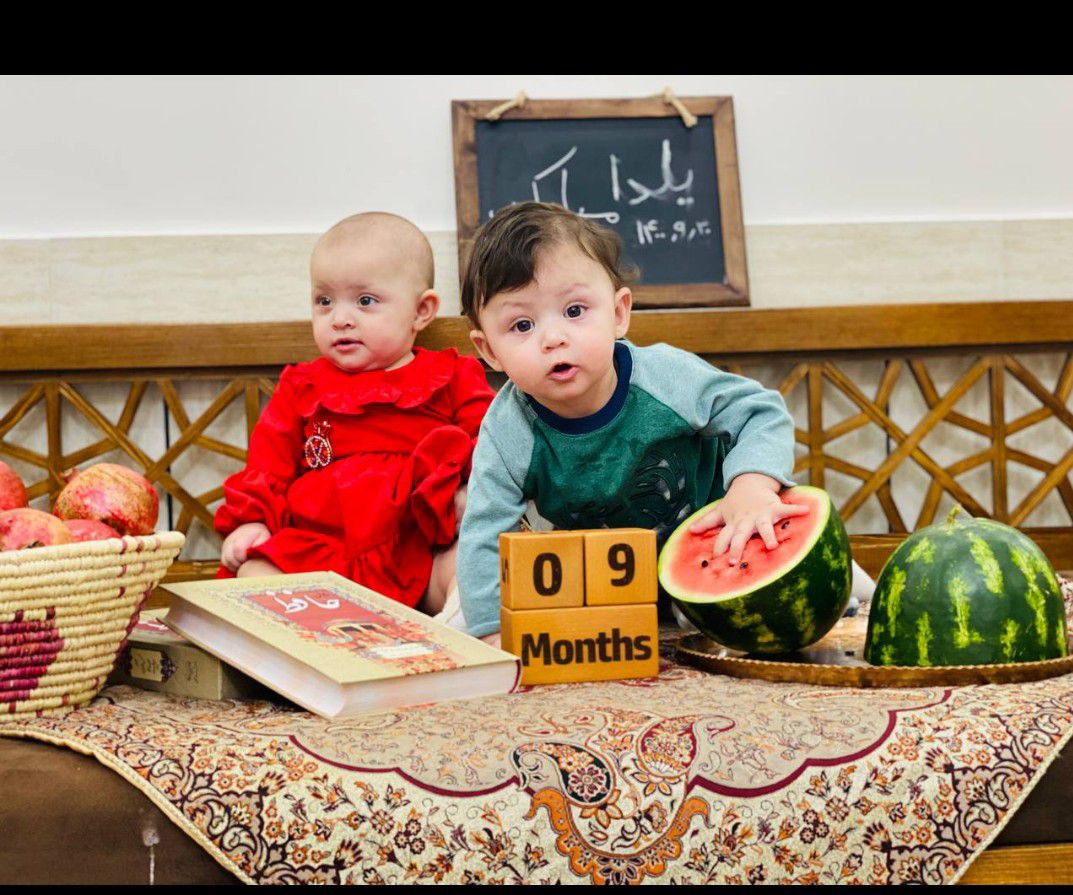 نه-ماهگیت-مبارک هانا و هیراد فتوحی