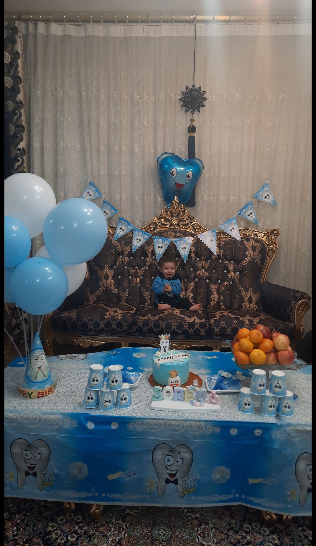 جشن دندونی نوزاد سورنا ساکی