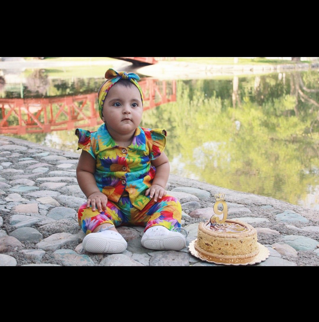 نه ماهگی نوزاد نهال حدادی