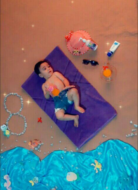 هشت ماهگی نوزاد zahra