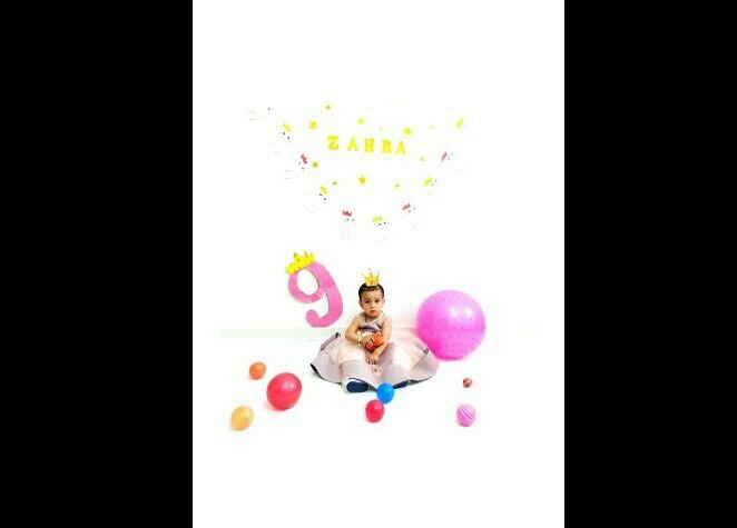 نه ماهگی نوزاد zahra