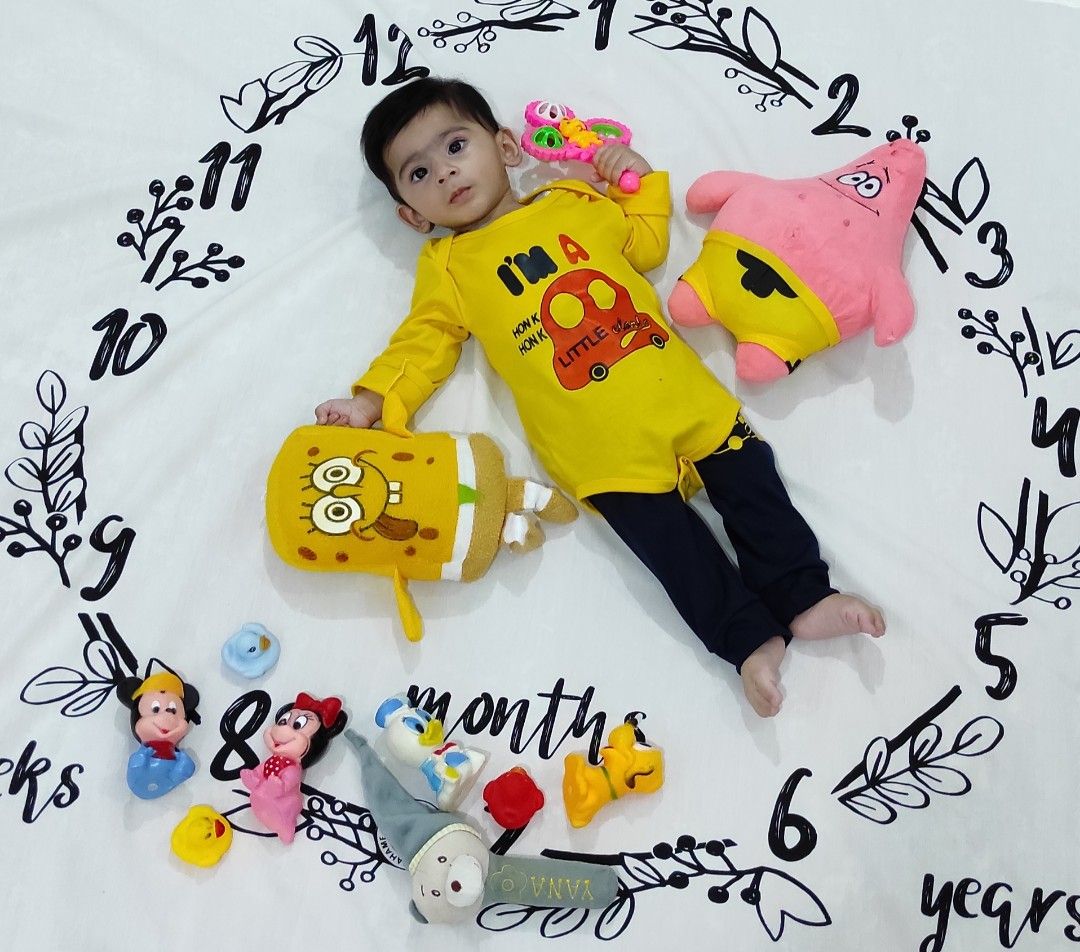 هشت ماهگی نوزاد آدرین