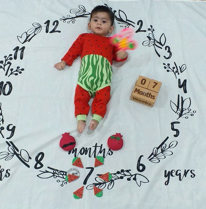 هفت ماهگی نوزاد آدرین