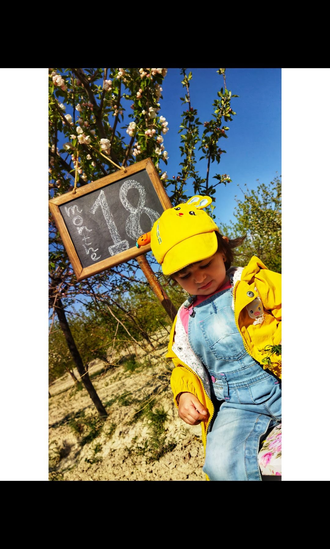 تم عکس بهاری کودک نورا