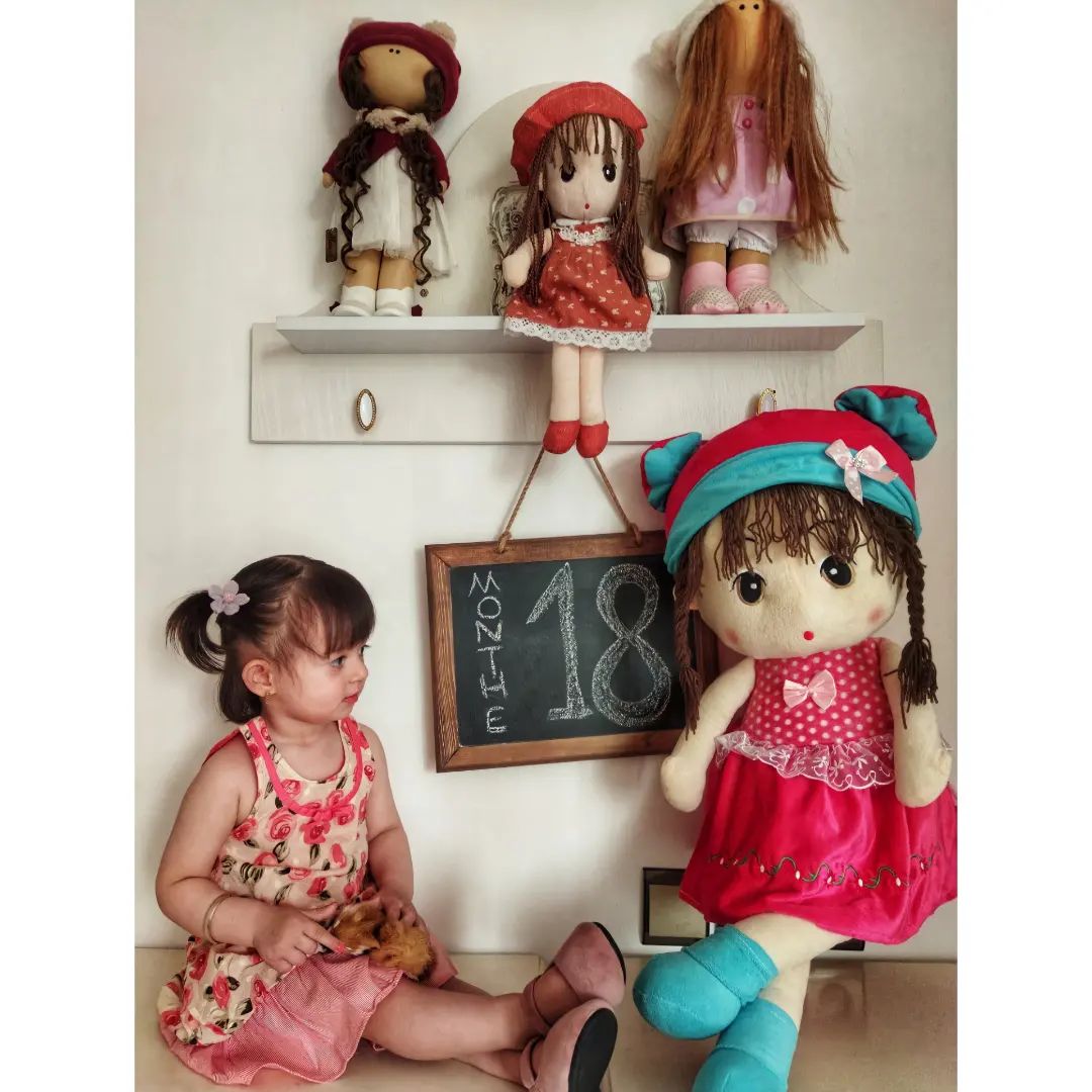 هجده ماهگی کودک نورا