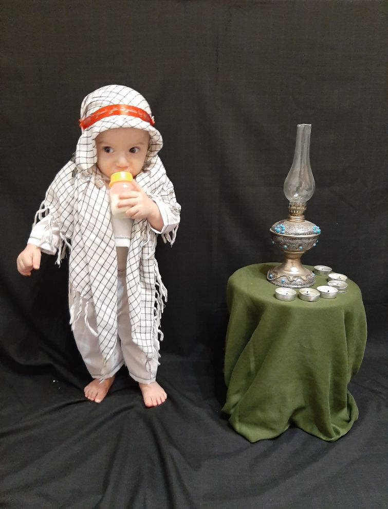 عکس محرم کودک شروین قاسمی