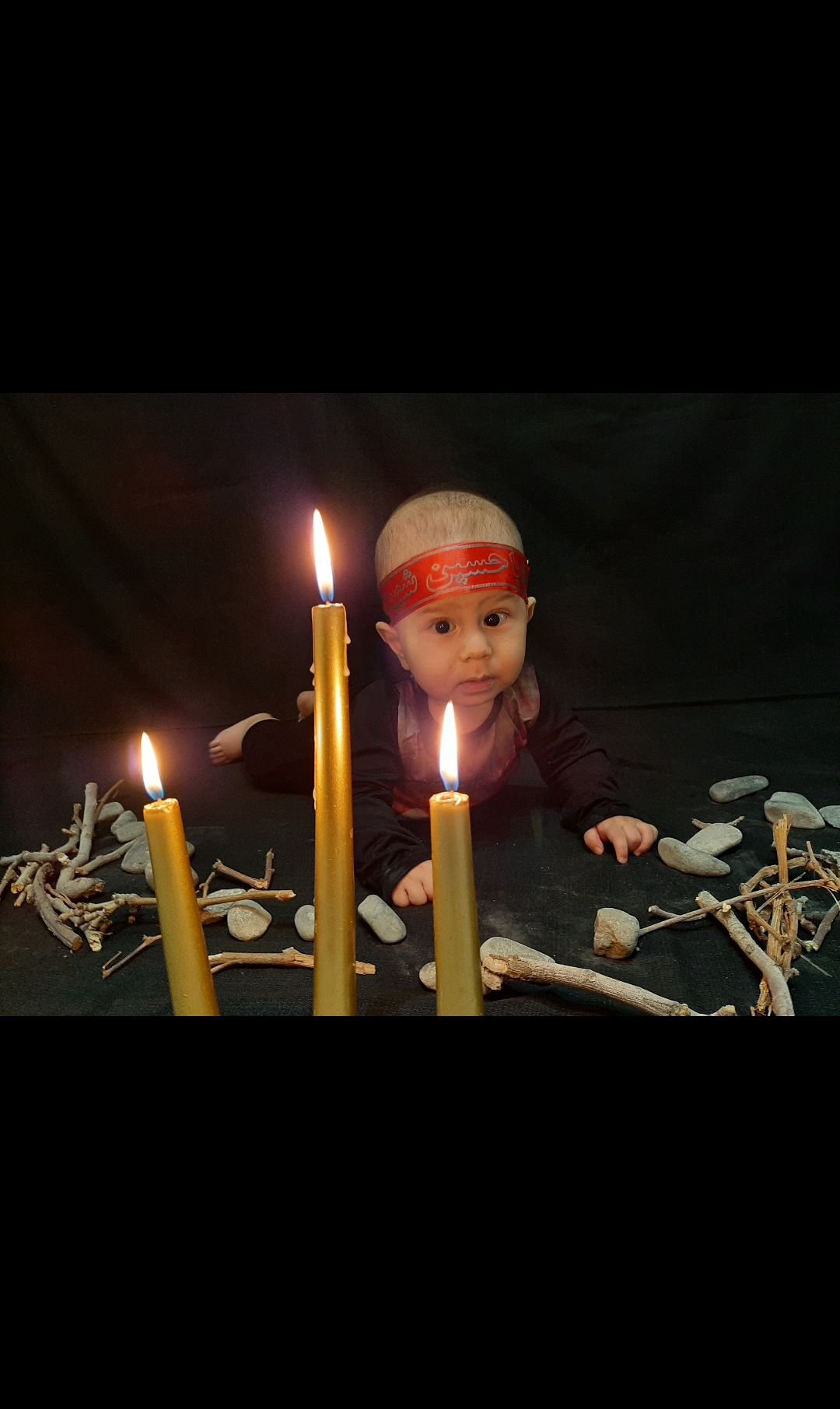 عکس محرم کودک شروین قاسمی