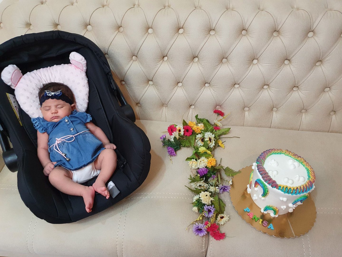 دو ماهگی نوزاد پانیسا بزرگی