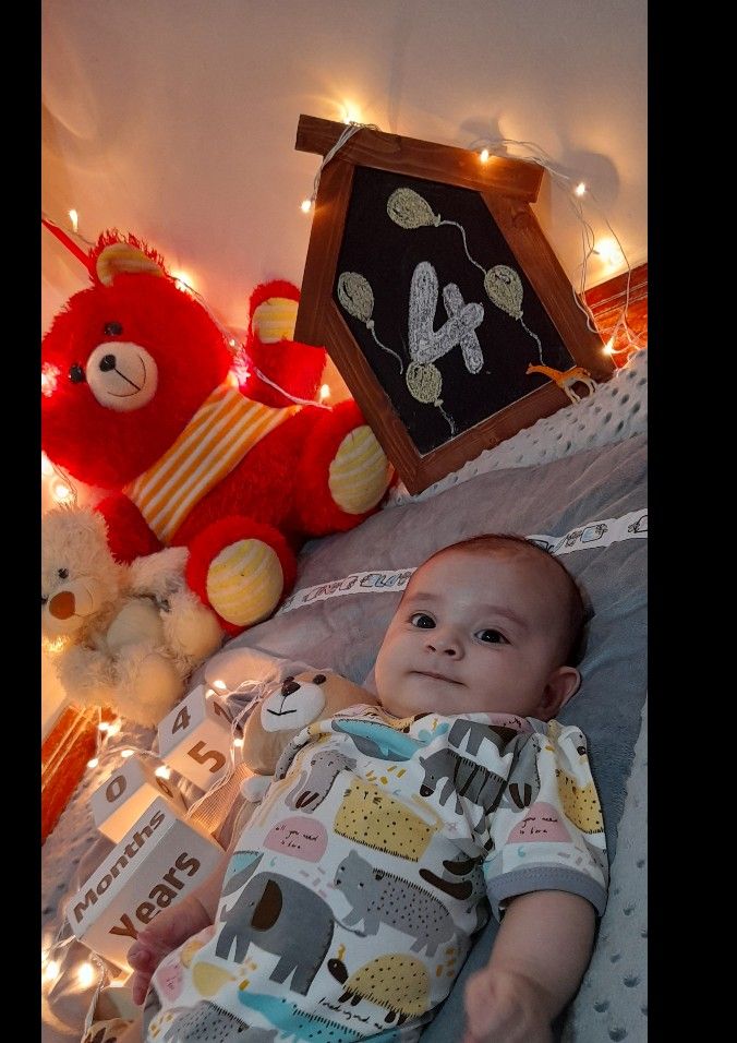 چهار ماهگی نوزاد محمدحسام