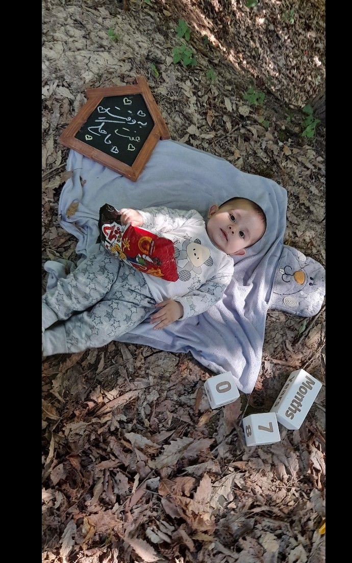 تم عکس تابستانی کودک محمدحسام