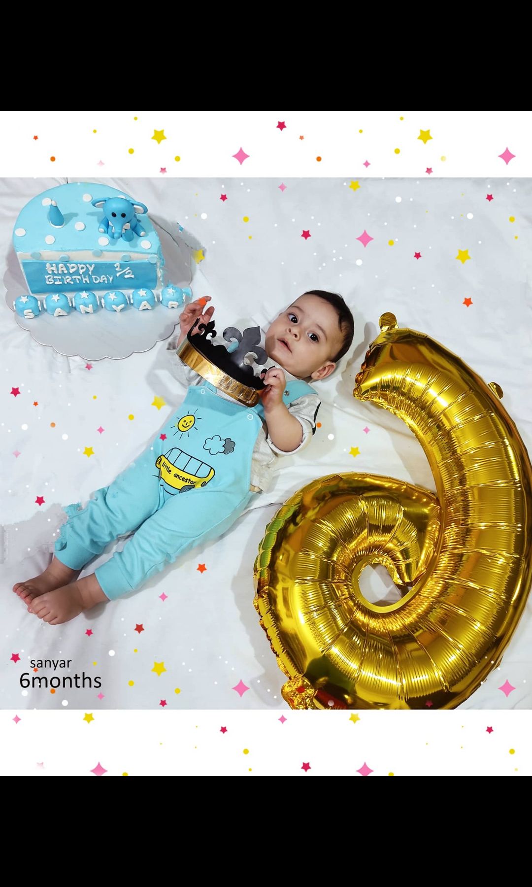 شش ماهگی نوزاد سانیار