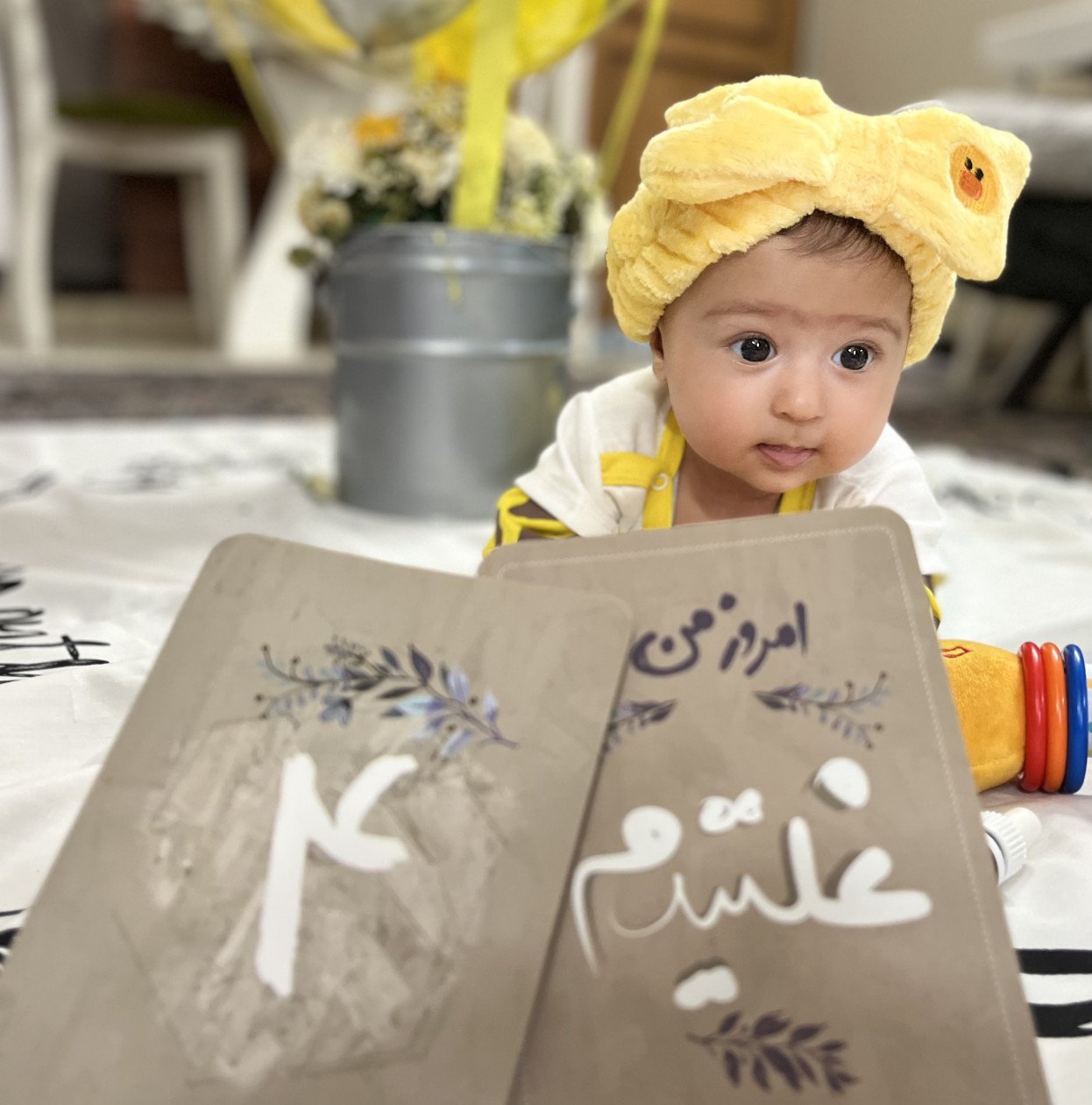 چهار ماهگی نوزاد نیکسا آخوندی