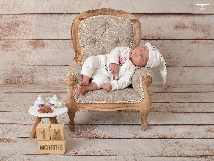 یک ماهگی نوزاد سلین عبدی