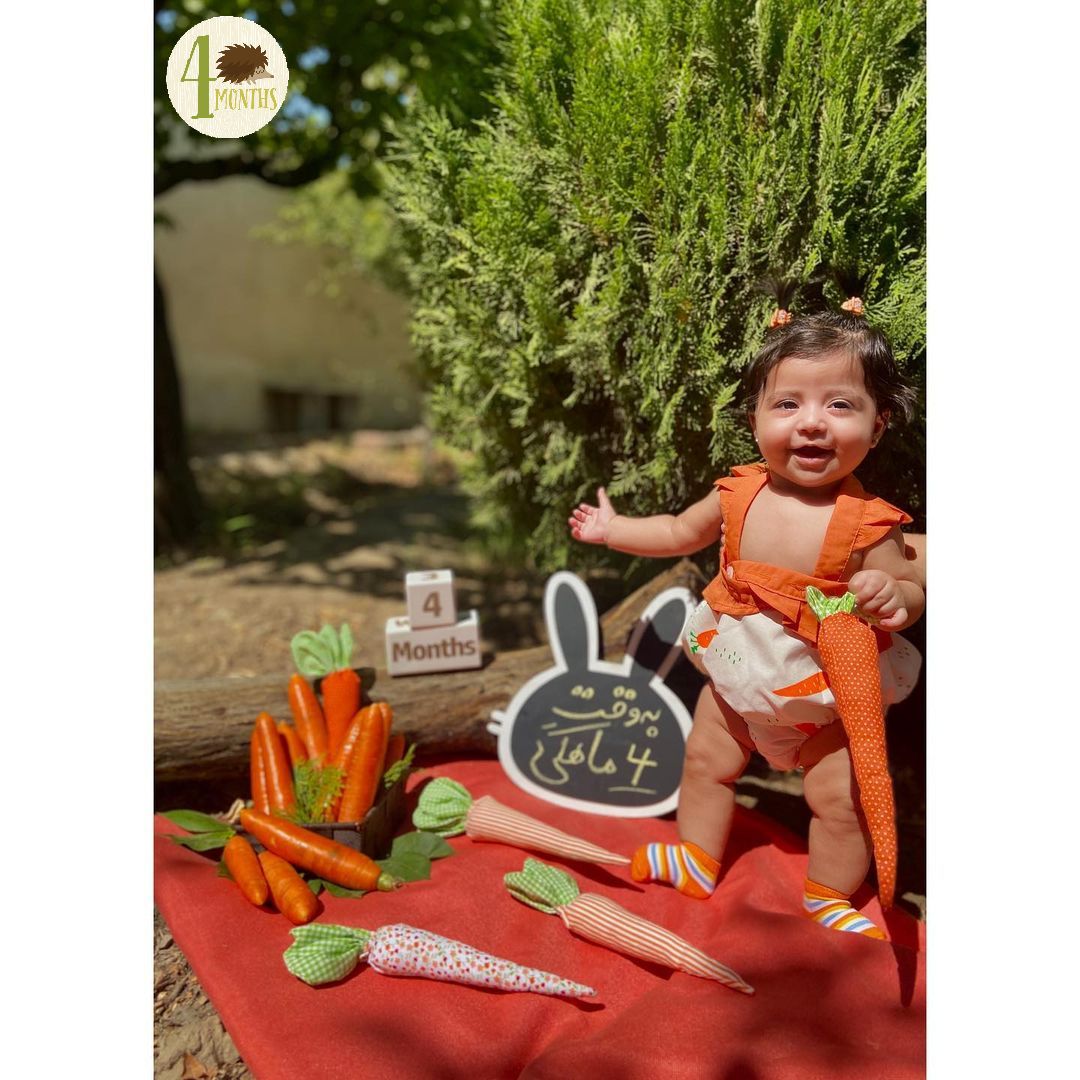 عکس نوزاد دختر ایوا