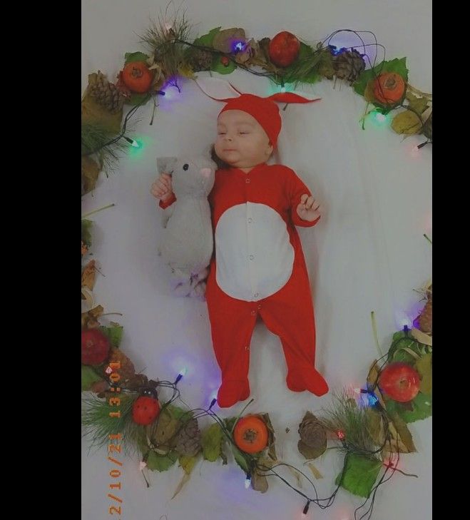 تم عکس پاییزی نوزاد آرشام قادری