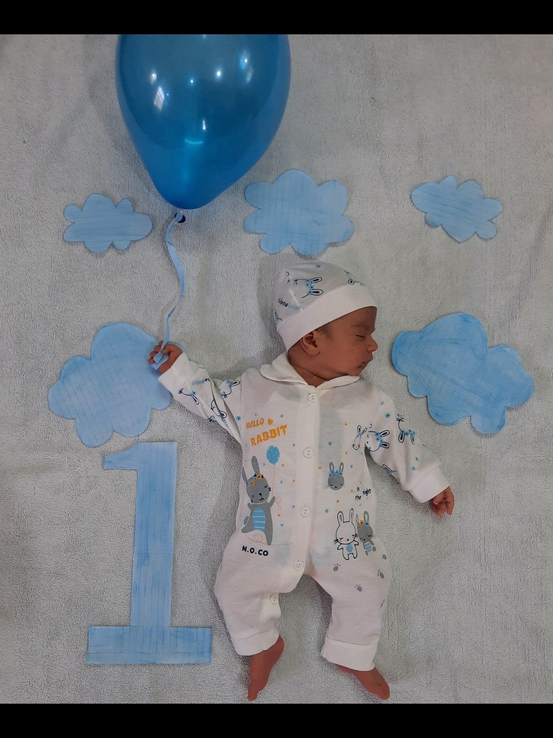 یک ماهگی نوزاد امیرعلی گودرزی