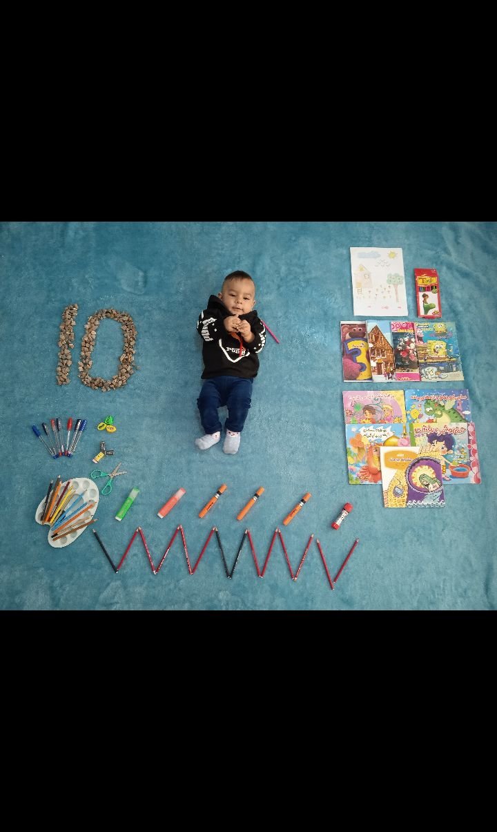 ده ماهگی نوزاد محمدپارسا کریمی فرد